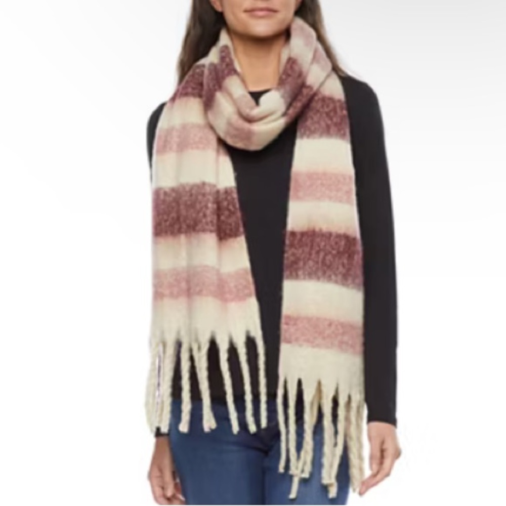 FRYE And CO WOMEN’S PORT ROYALE BLANKET SCARF STRIPE